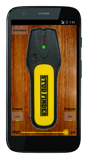 Stud Finder App - iOS, Android