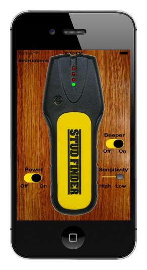 Stud Finder App - iOS, Android